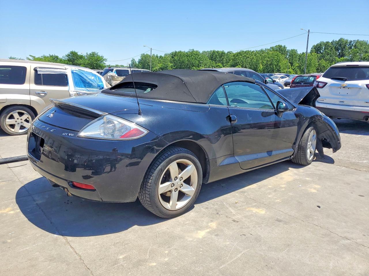 2007 Mitsubishi Eclipse Spyder Gt Black vin: 4A3AL35T57E004104