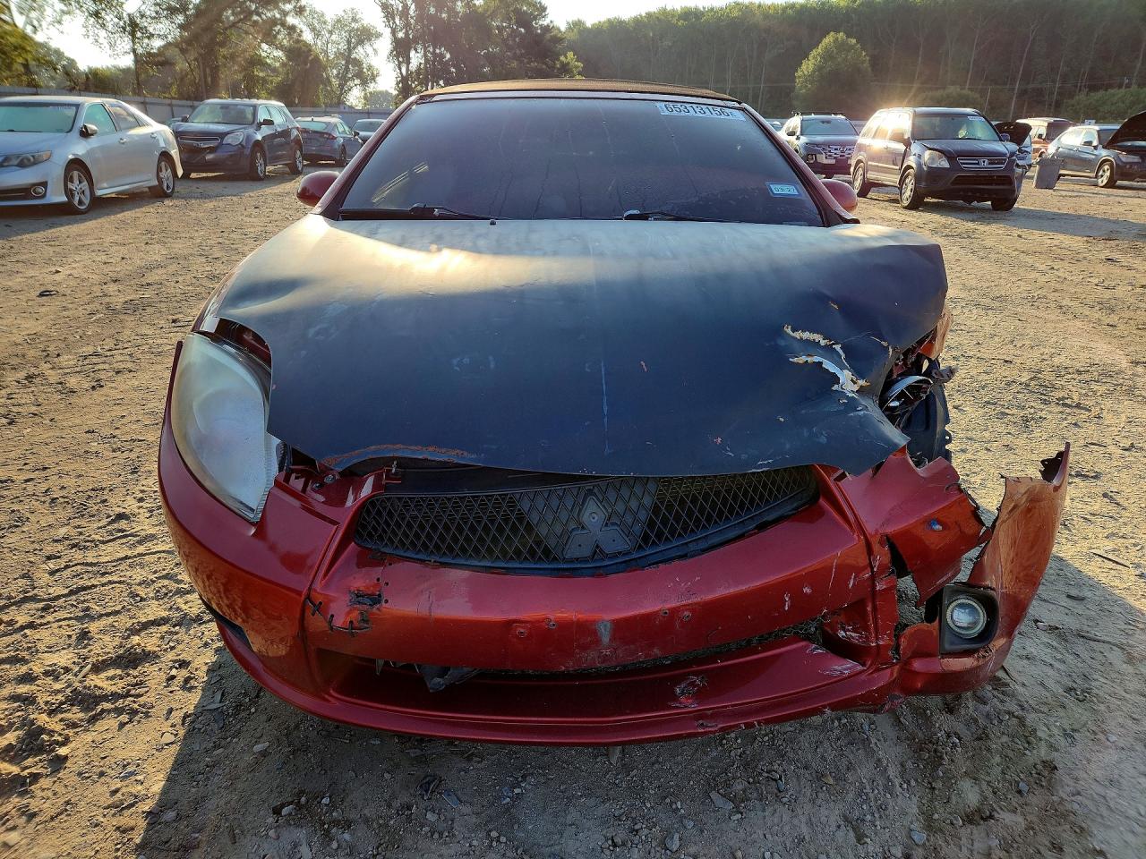 2009 Mitsubishi Eclipse Spyder Gt Red vin: 4A3AL35T59E000377