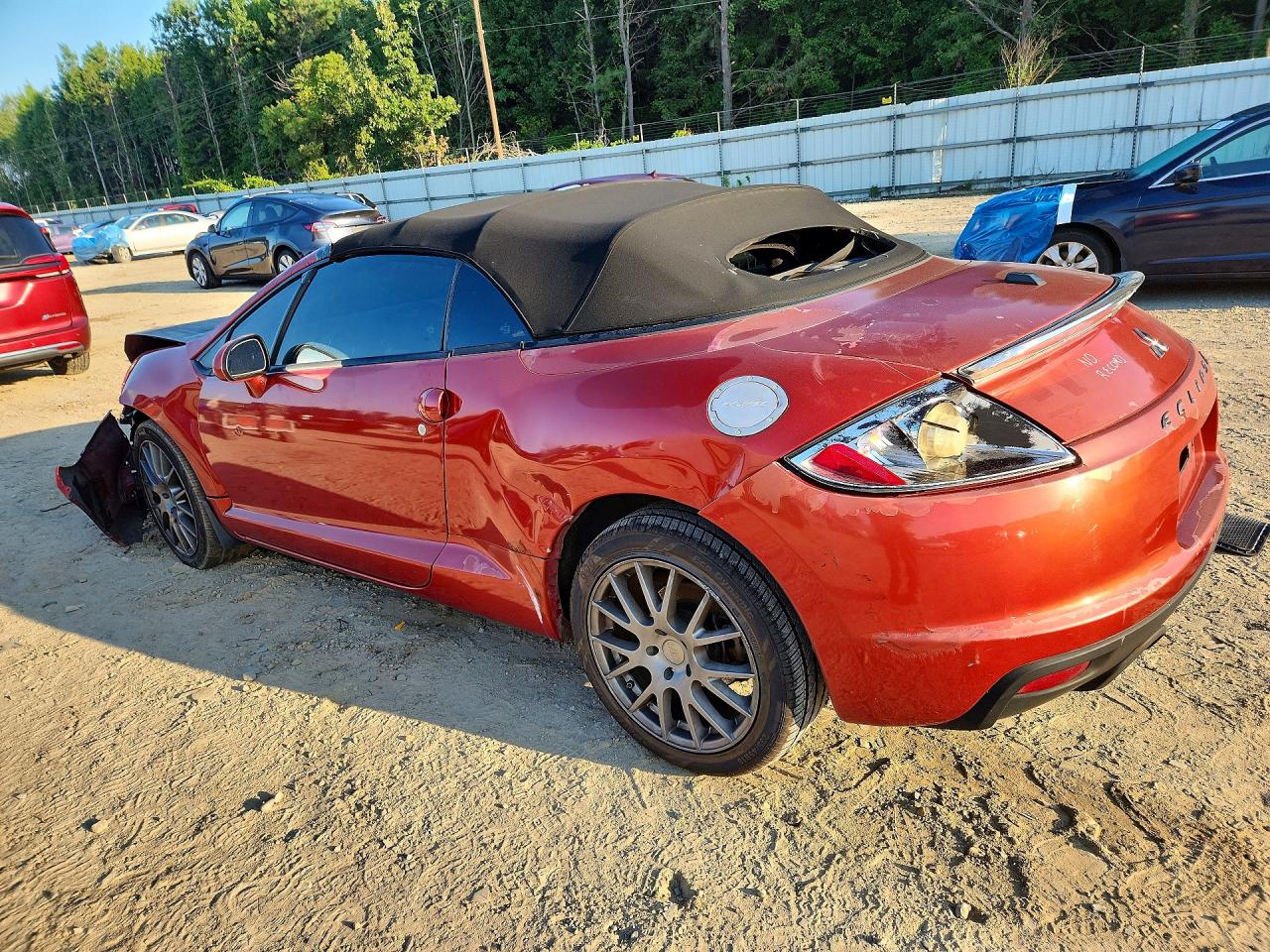 2009 Mitsubishi Eclipse Spyder Gt Red vin: 4A3AL35T59E000377