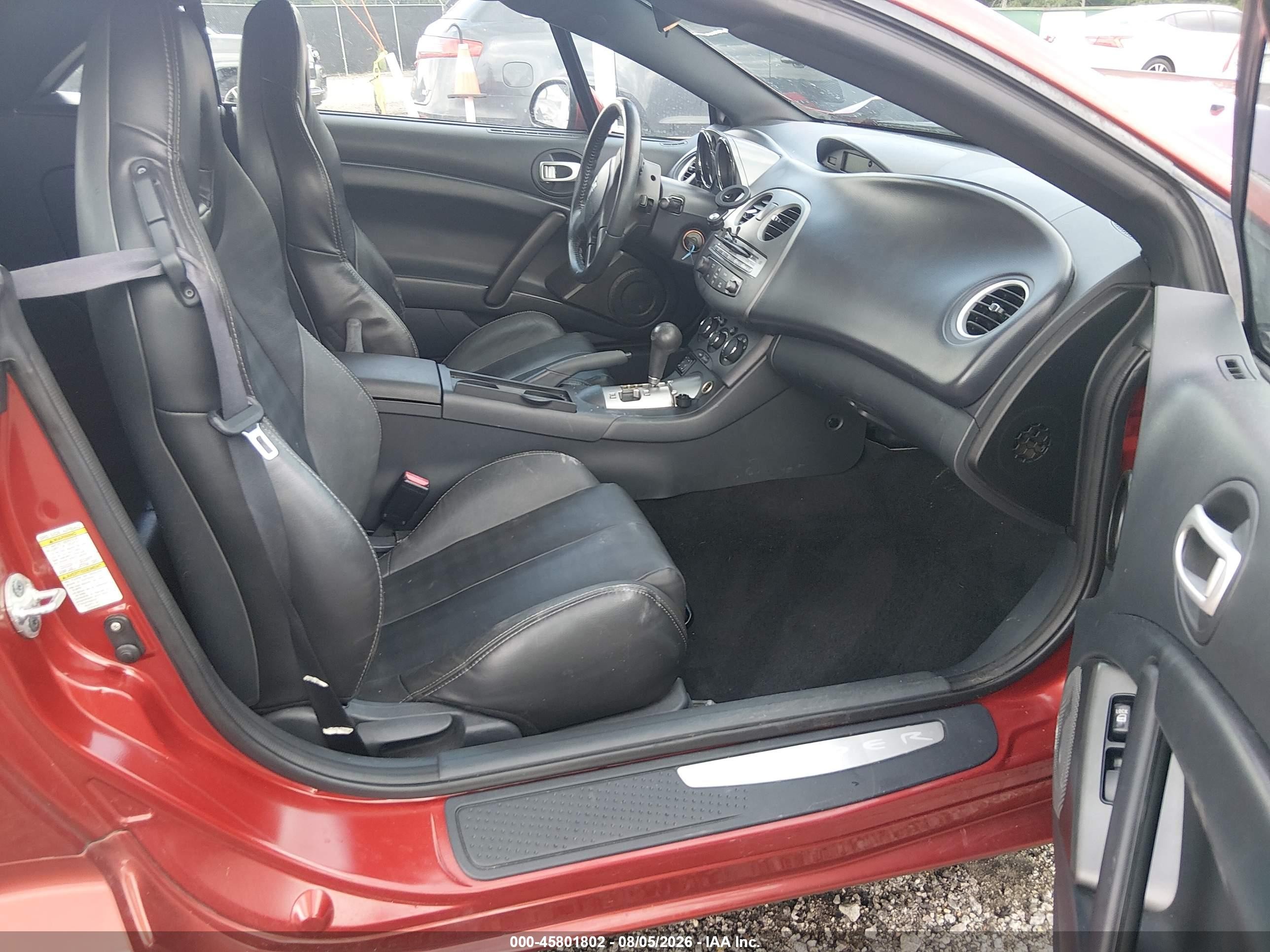 2008 Mitsubishi Eclipse Spyder Gt Red vin: 4A3AL35T68E002766