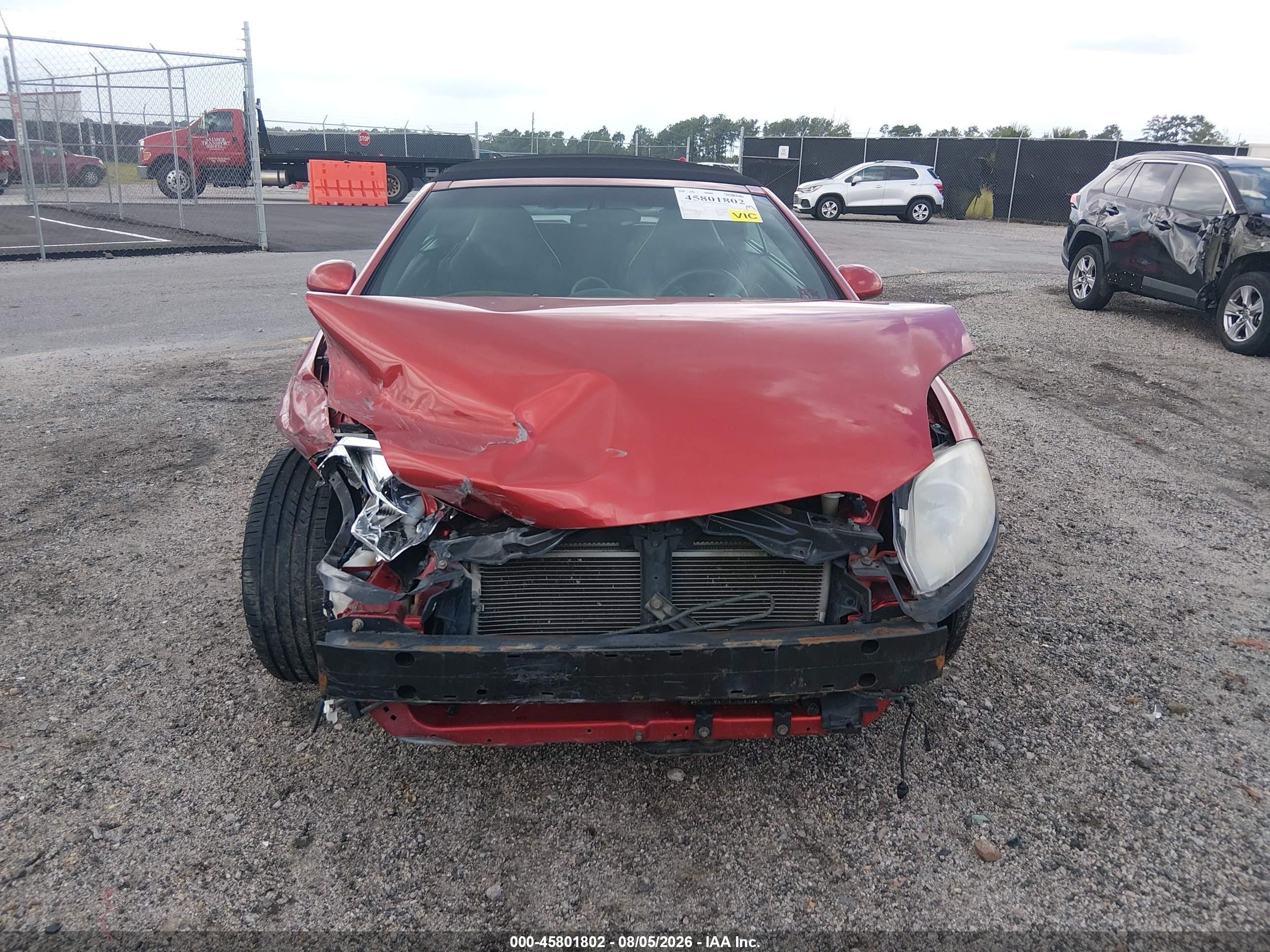 2008 Mitsubishi Eclipse Spyder Gt Red vin: 4A3AL35T68E002766