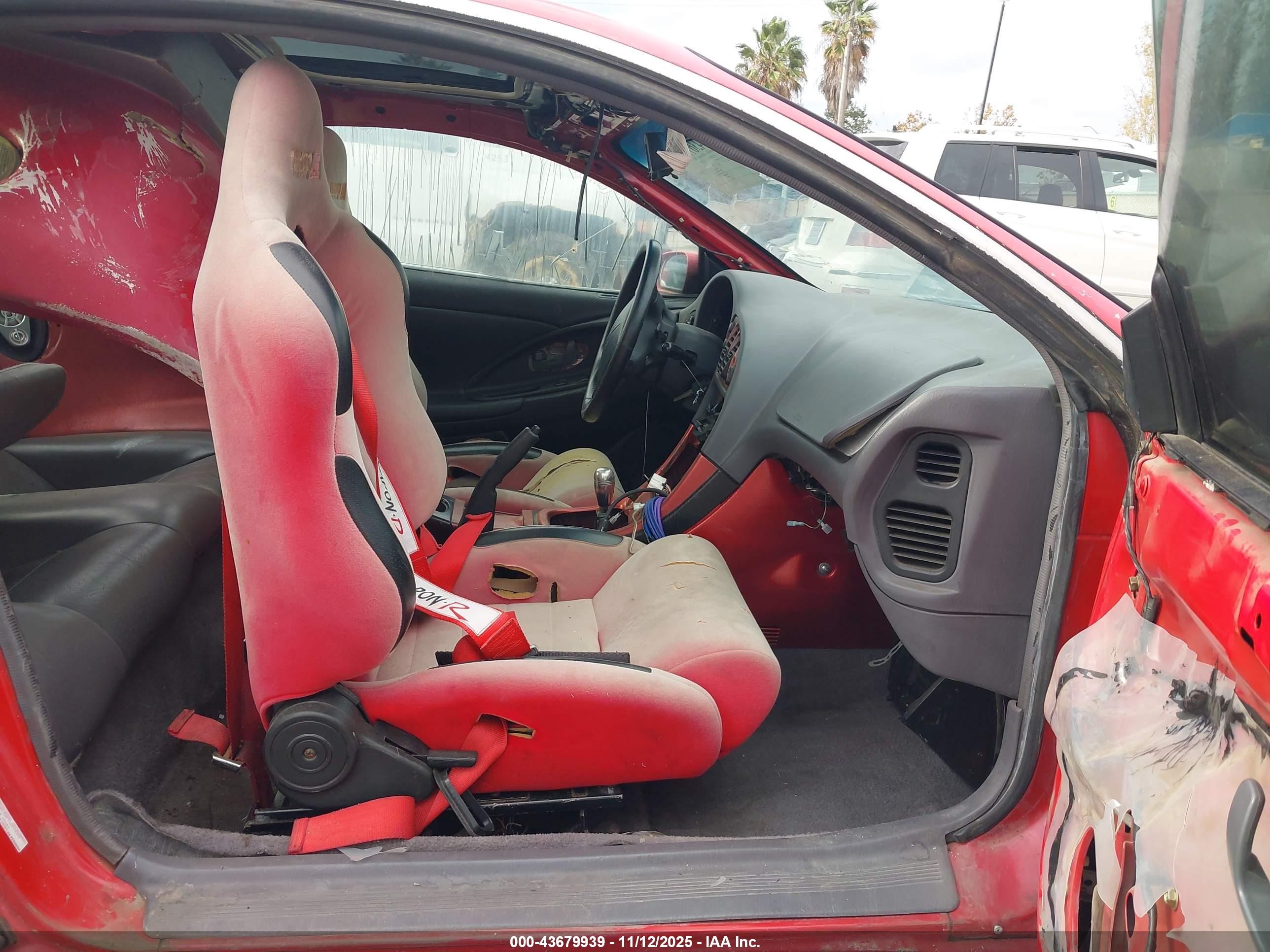 1997 Mitsubishi Eclipse Gsx Red vin: 4A3AL54F1VE018201
