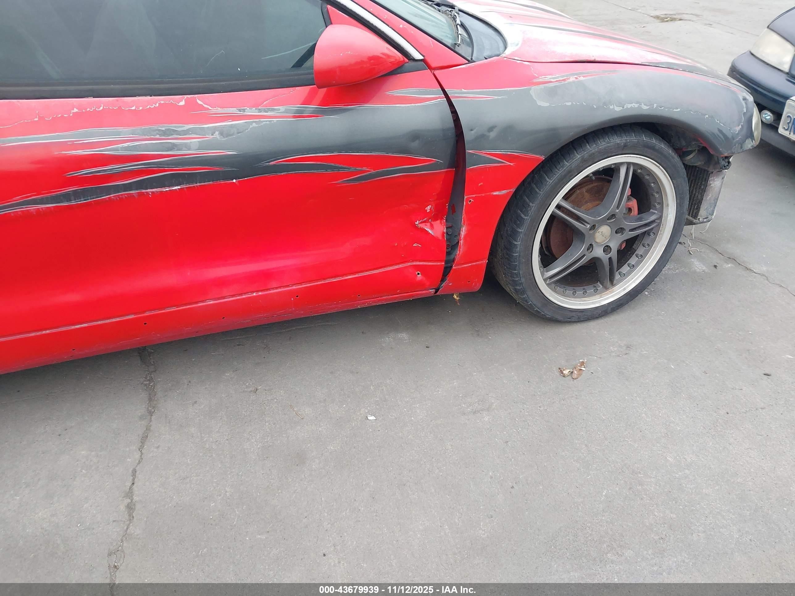 1997 Mitsubishi Eclipse Gsx Red vin: 4A3AL54F1VE018201
