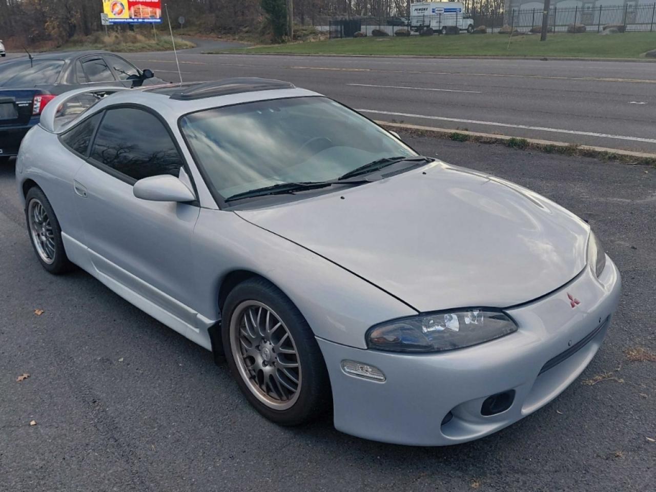 1997 Mitsubishi Eclipse Gsx Silver vin: 4A3AL54F6VE178476
