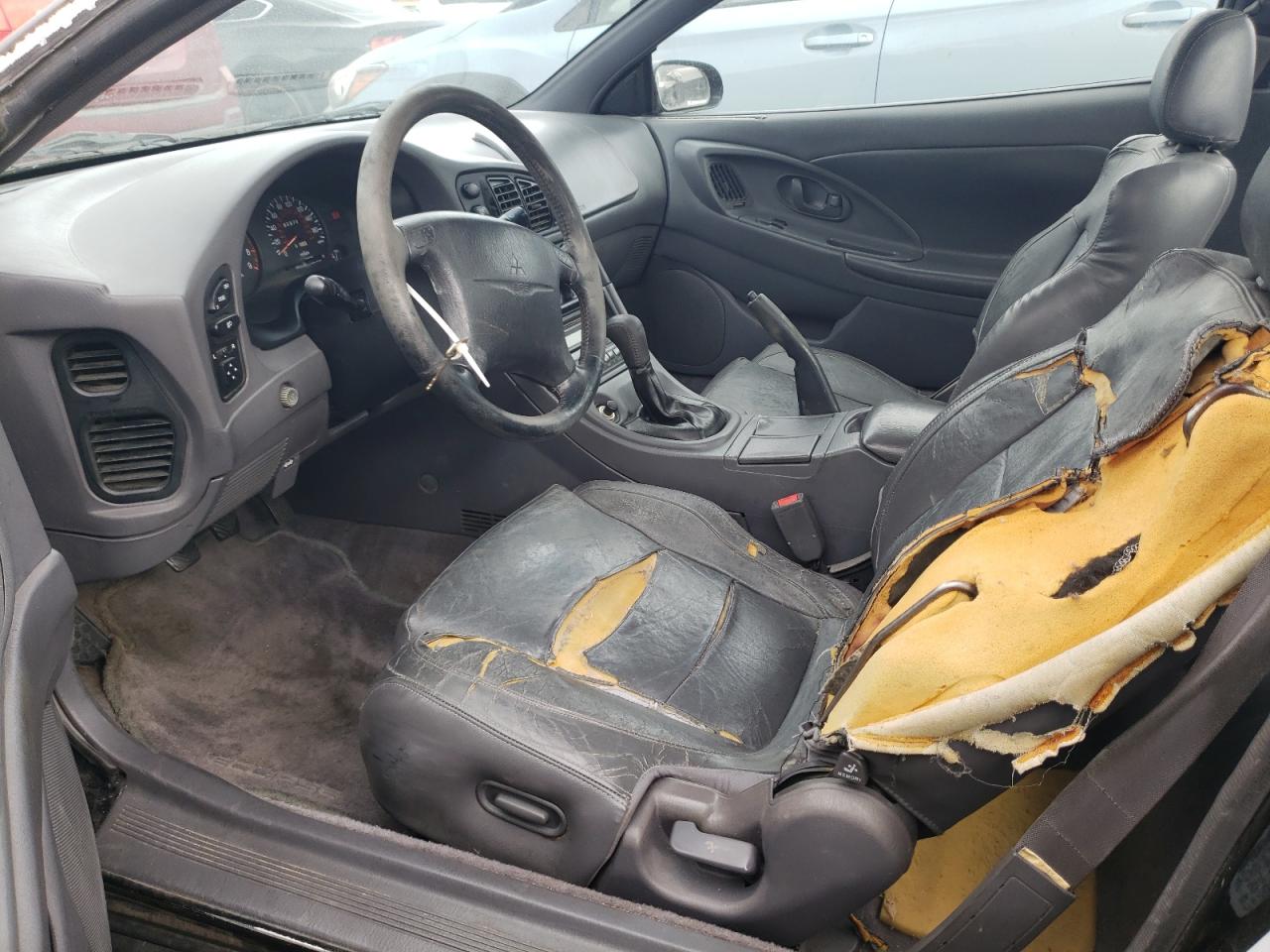 1997 Mitsubishi Eclipse Gsx Black vin: 4A3AL54F8VE141624