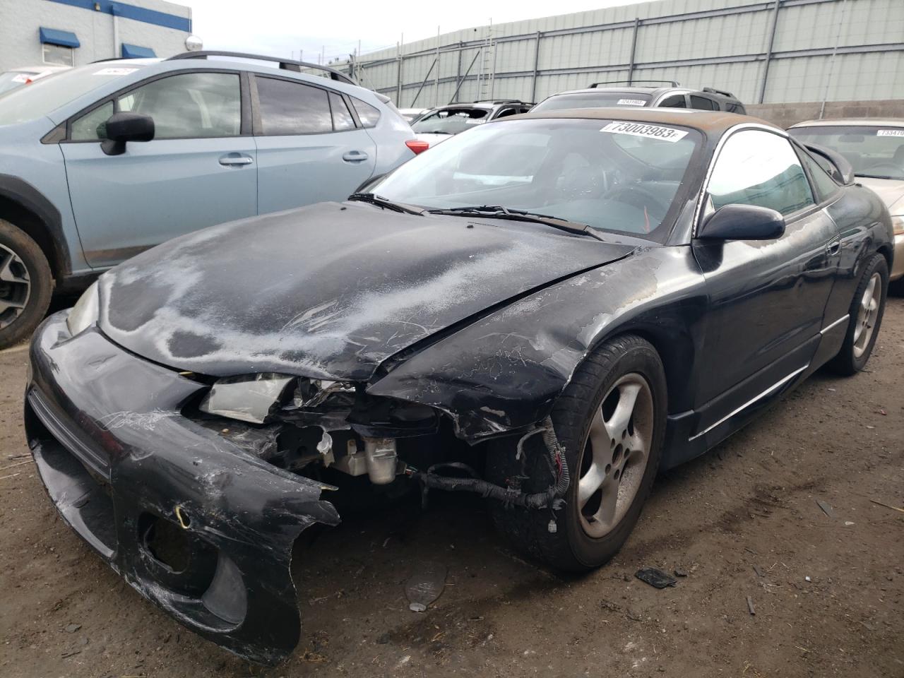 1997 Mitsubishi Eclipse Gsx Black vin: 4A3AL54F8VE141624