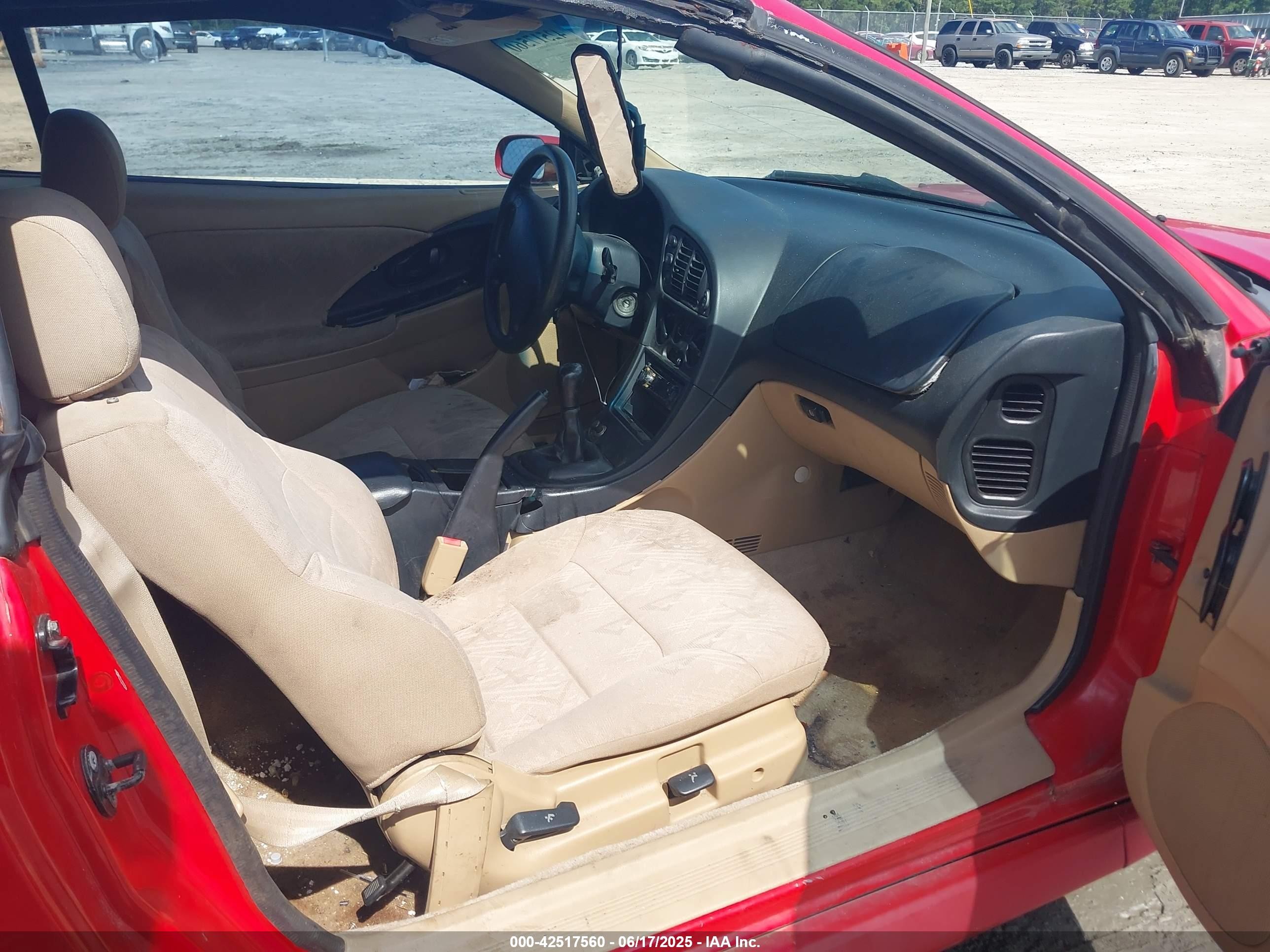 1999 Mitsubishi Eclipse Spyder Gs Red vin: 4A3AX35G4XE019197