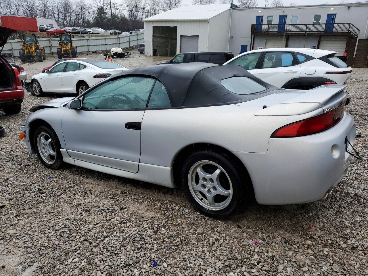 1999 Mitsubishi Eclipse Spyder Gs Серебряный vin: 4A3AX35G7XE015046