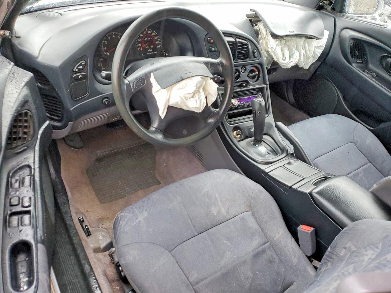 1999 Mitsubishi Eclipse Spyder Gs Серебряный vin: 4A3AX35G7XE015046