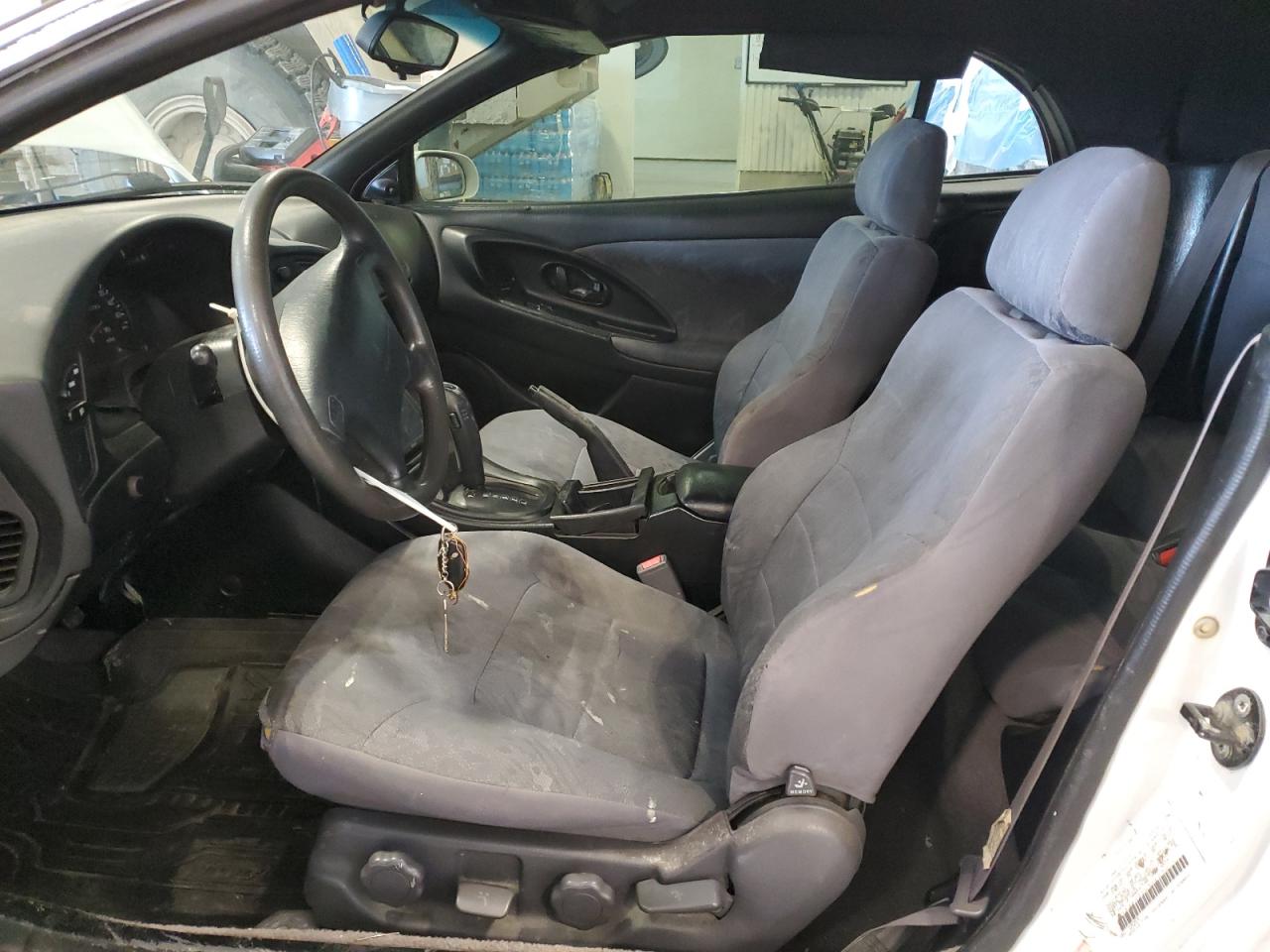 1997 Mitsubishi Eclipse Spyder Gs White vin: 4A3AX35G9VE090747