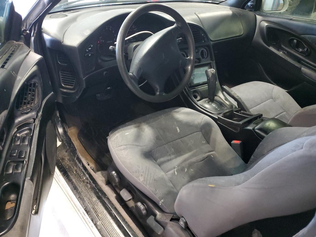 1997 Mitsubishi Eclipse Spyder Gs White vin: 4A3AX35G9VE090747