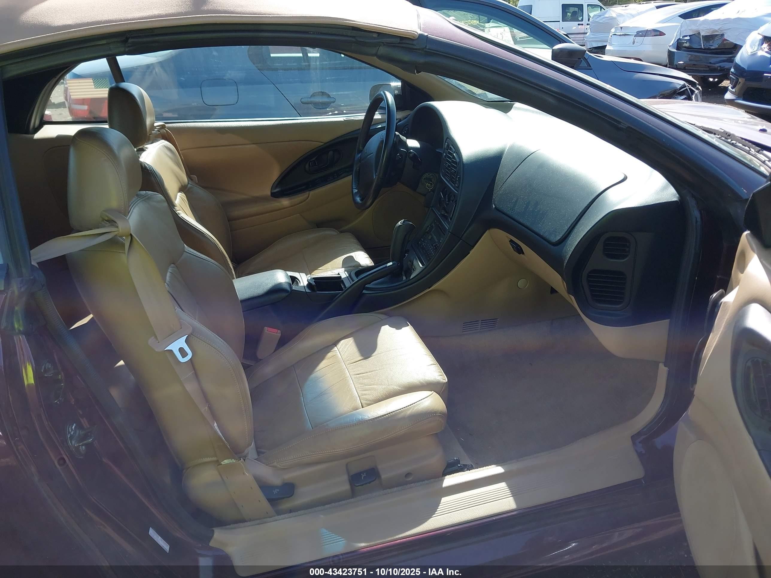 1997 Mitsubishi Eclipse Spyder Gst Maroon vin: 4A3AX55F6VE144878
