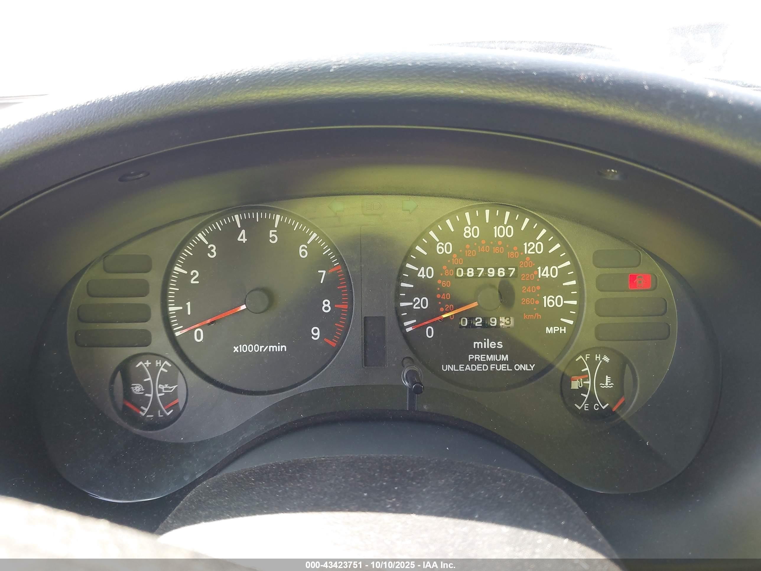 1997 Mitsubishi Eclipse Spyder Gst Maroon vin: 4A3AX55F6VE144878