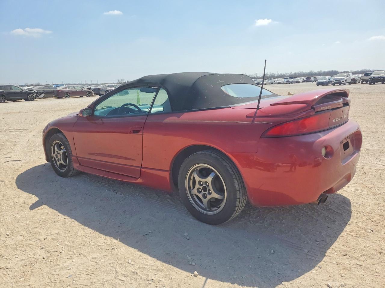 1998 Mitsubishi Eclipse Spyder Gst Red vin: 4A3AX55F6WE067382