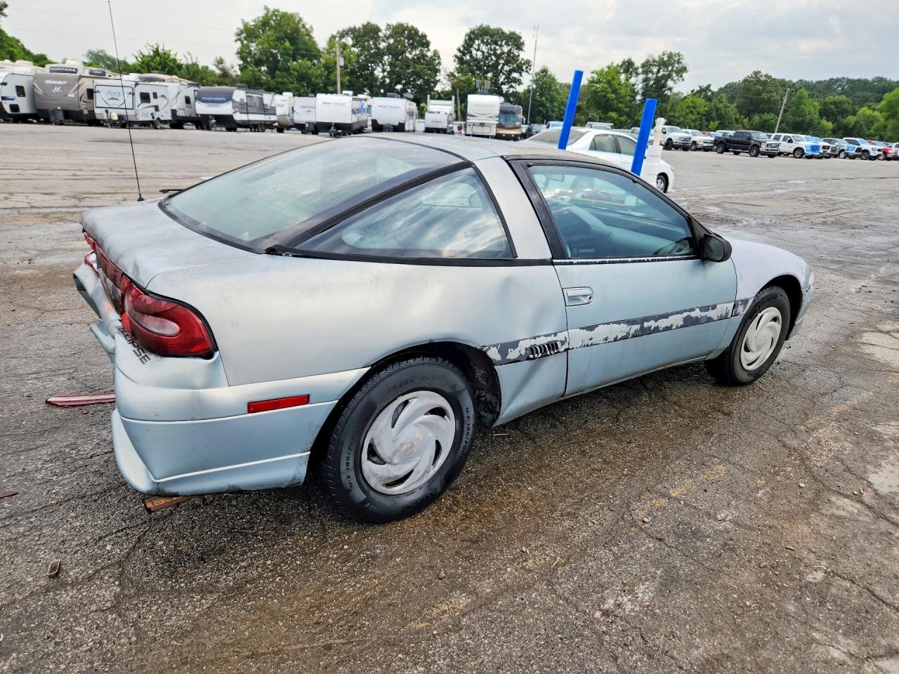 1994 Mitsubishi Eclipse Silver vin: 4A3CF34B2RE095909