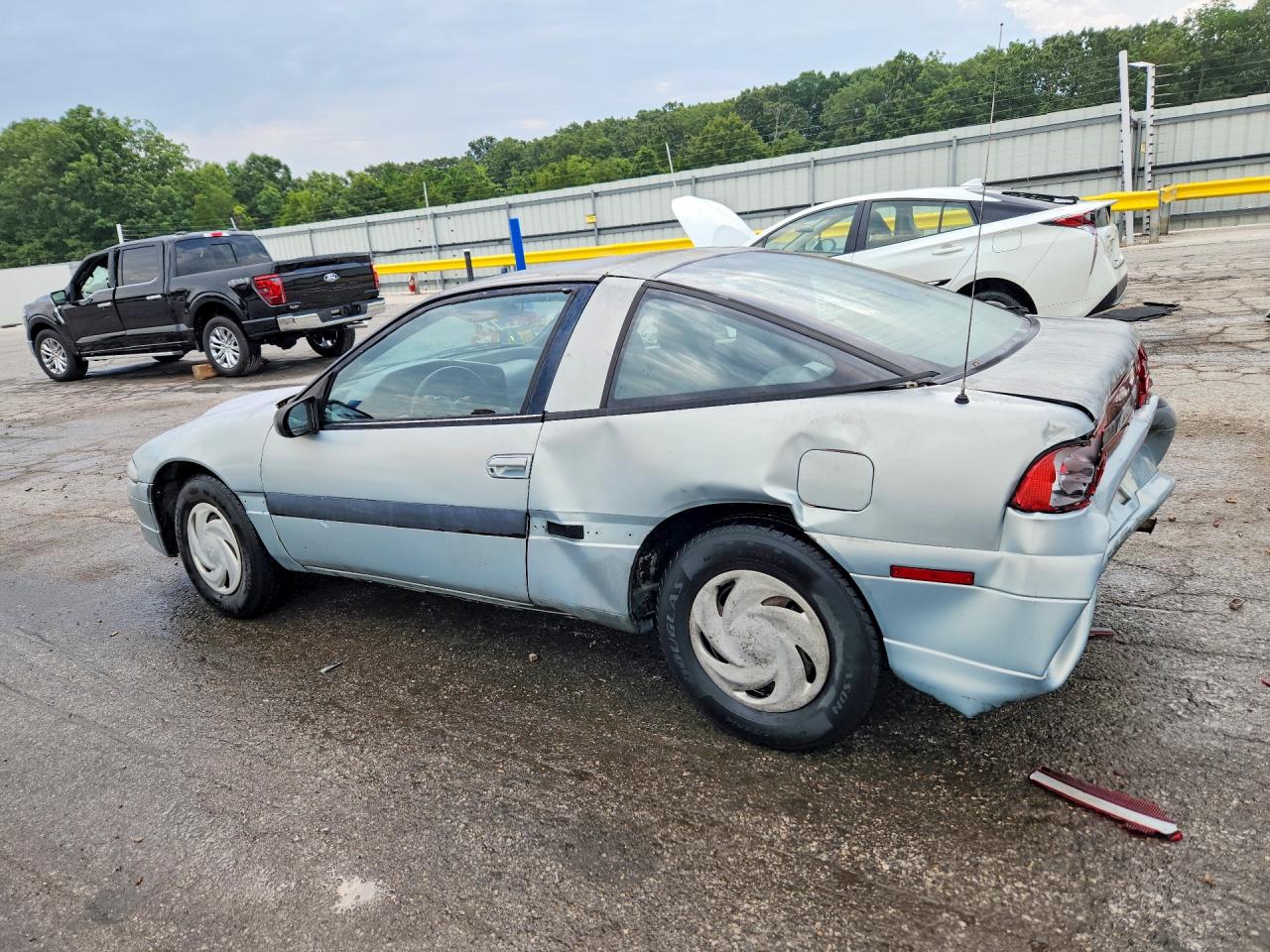 1994 Mitsubishi Eclipse Silver vin: 4A3CF34B2RE095909