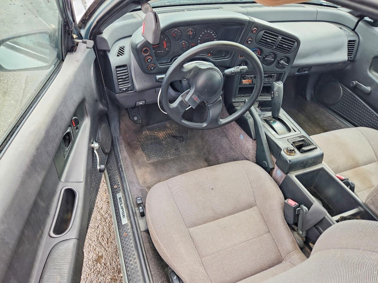1994 Mitsubishi Eclipse Silver vin: 4A3CF34B2RE095909