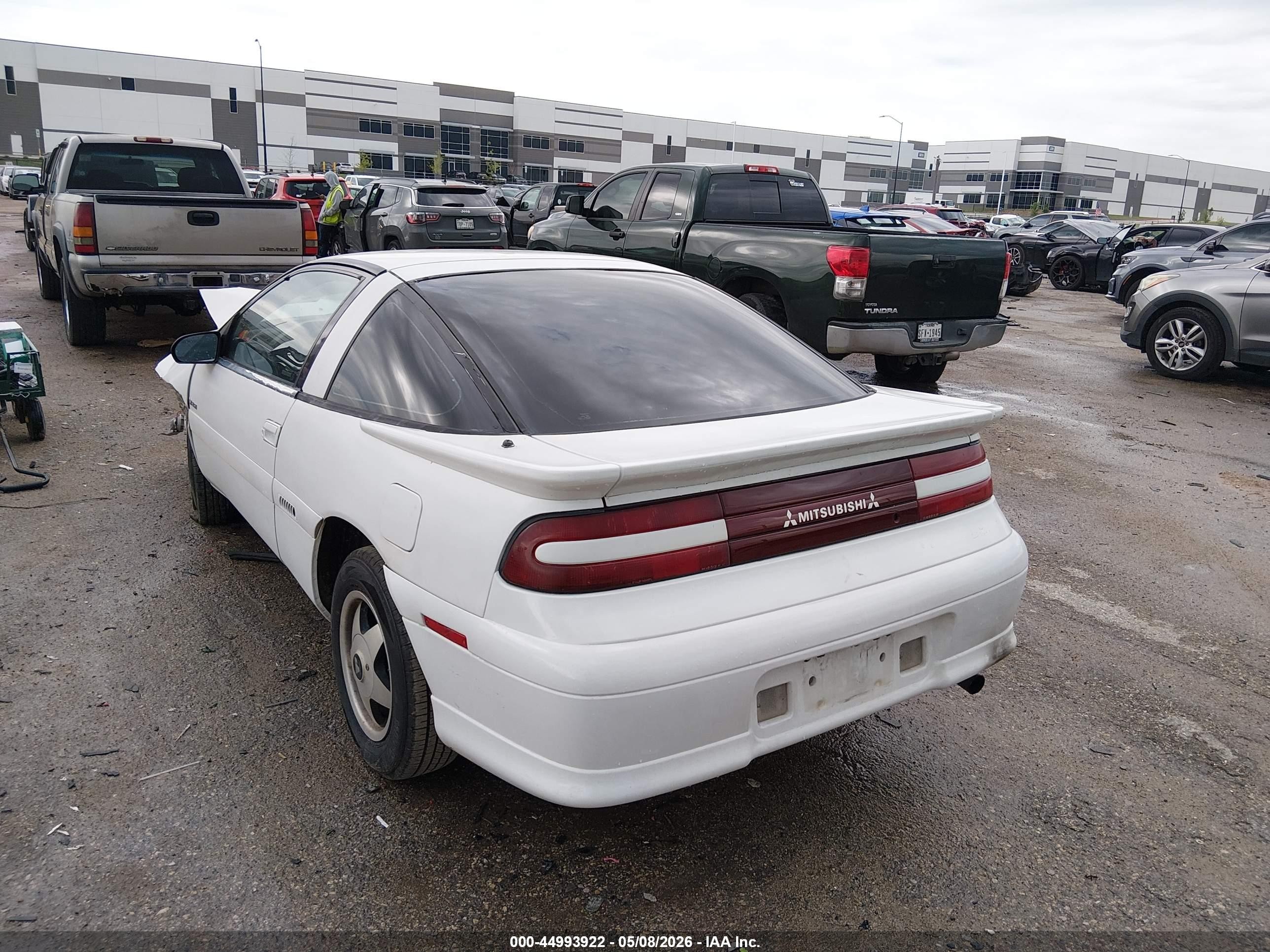 1993 Mitsubishi Eclipse   White vin: 4A3CF34B5PE026225