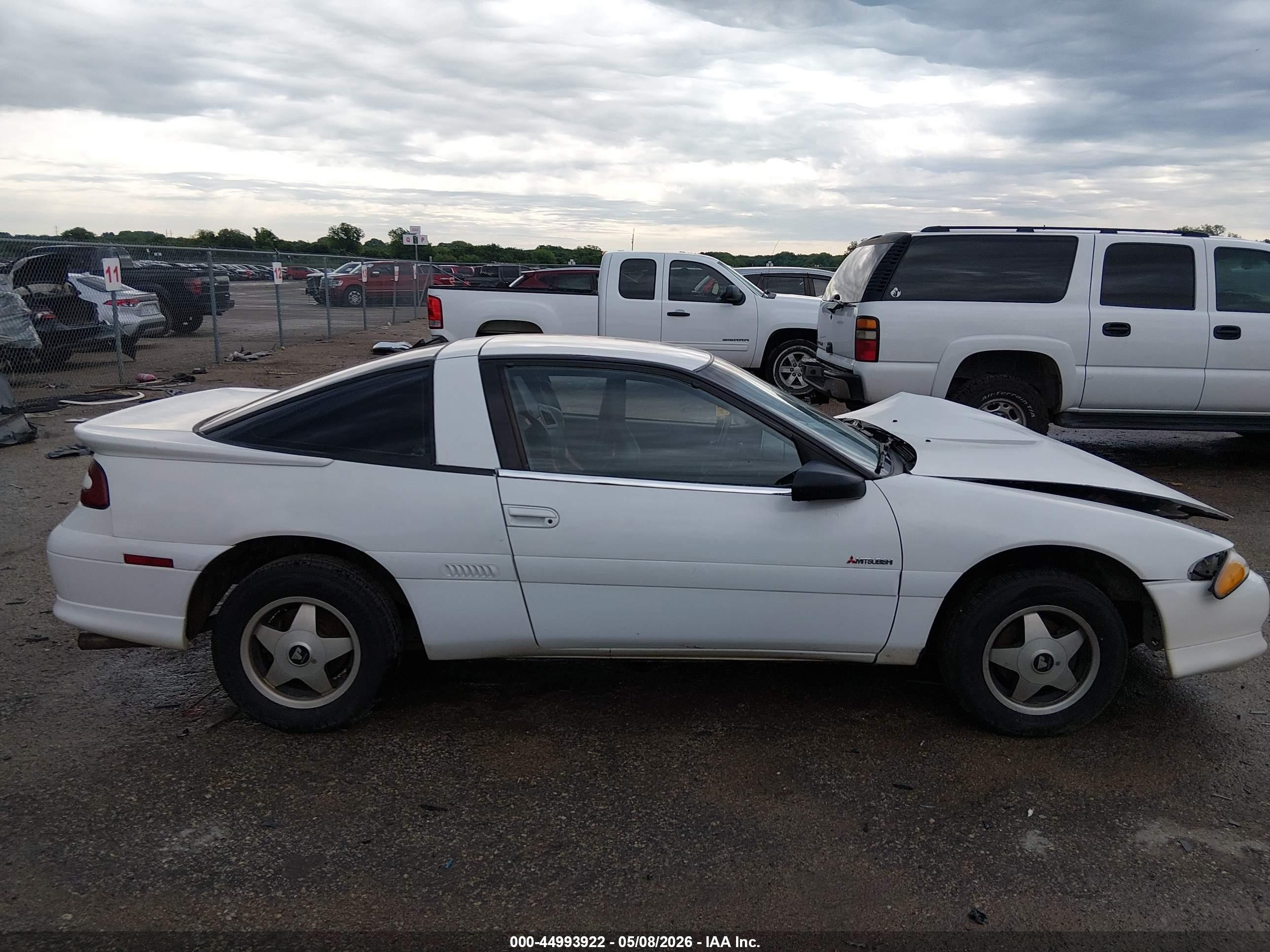 1993 Mitsubishi Eclipse   White vin: 4A3CF34B5PE026225