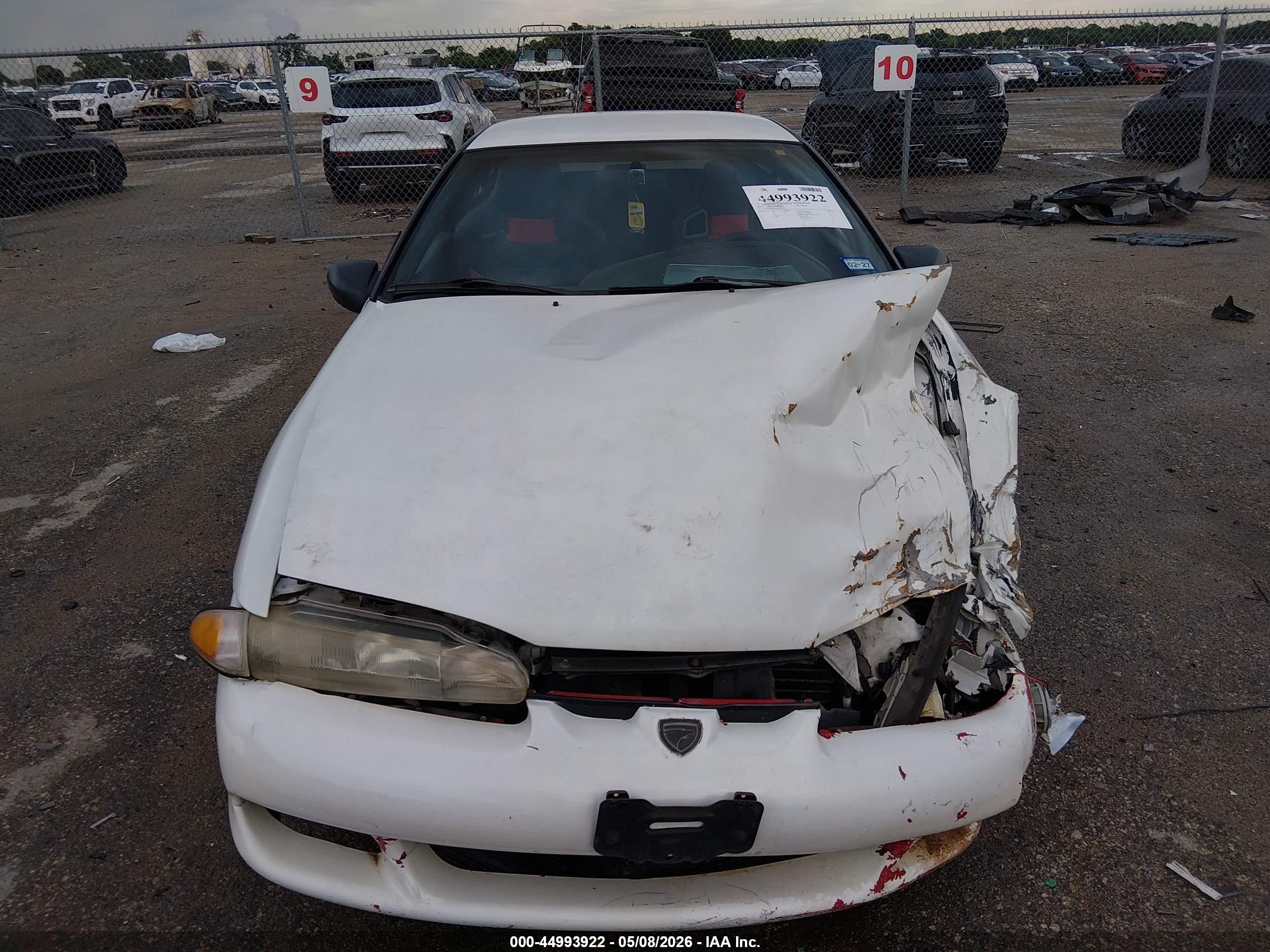 1993 Mitsubishi Eclipse   White vin: 4A3CF34B5PE026225