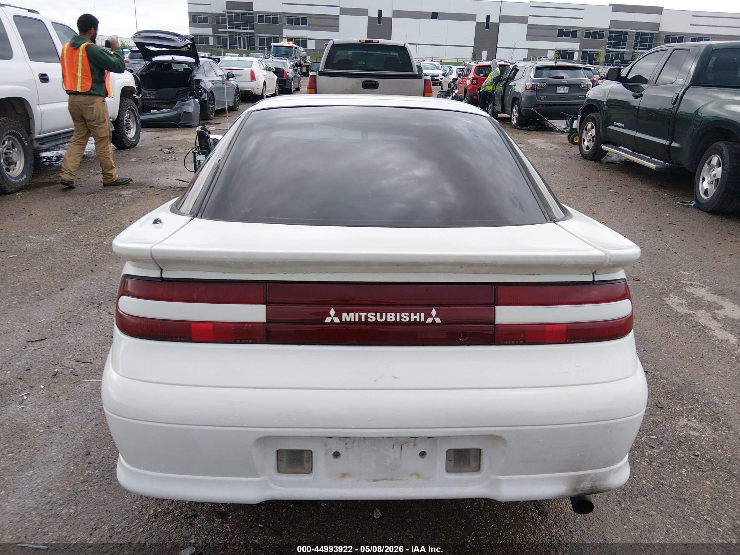 1993 Mitsubishi Eclipse   White vin: 4A3CF34B5PE026225