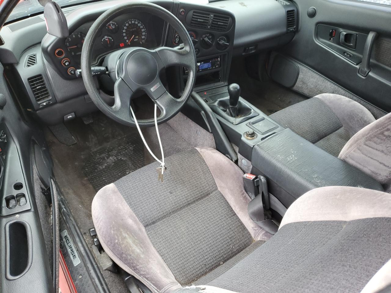 1993 Mitsubishi Eclipse Gs Red vin: 4A3CF44B1PE084175