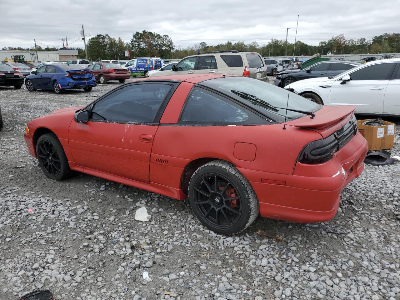 1993 Mitsubishi Eclipse Gs Red vin: 4A3CF44B1PE084175