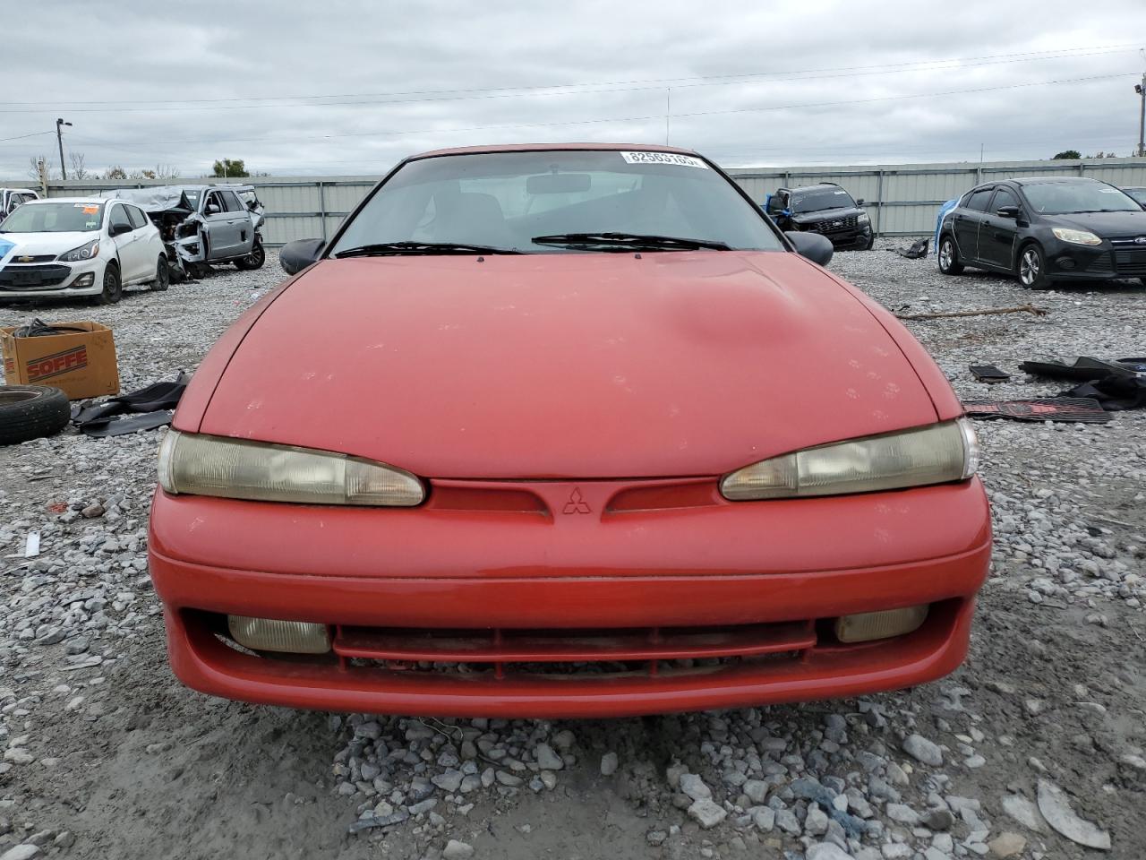 1993 Mitsubishi Eclipse Gs Red vin: 4A3CF44B1PE084175