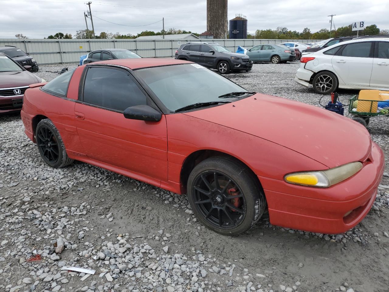 1993 Mitsubishi Eclipse Gs Red vin: 4A3CF44B1PE084175