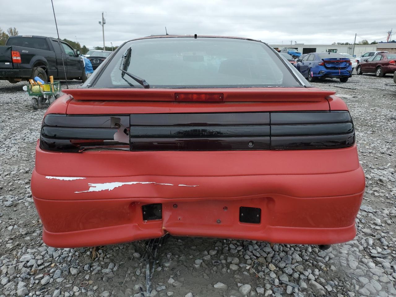 1993 Mitsubishi Eclipse Gs Red vin: 4A3CF44B1PE084175