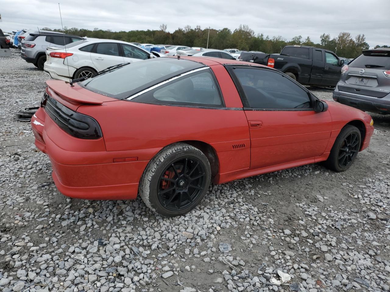 1993 Mitsubishi Eclipse Gs Red vin: 4A3CF44B1PE084175
