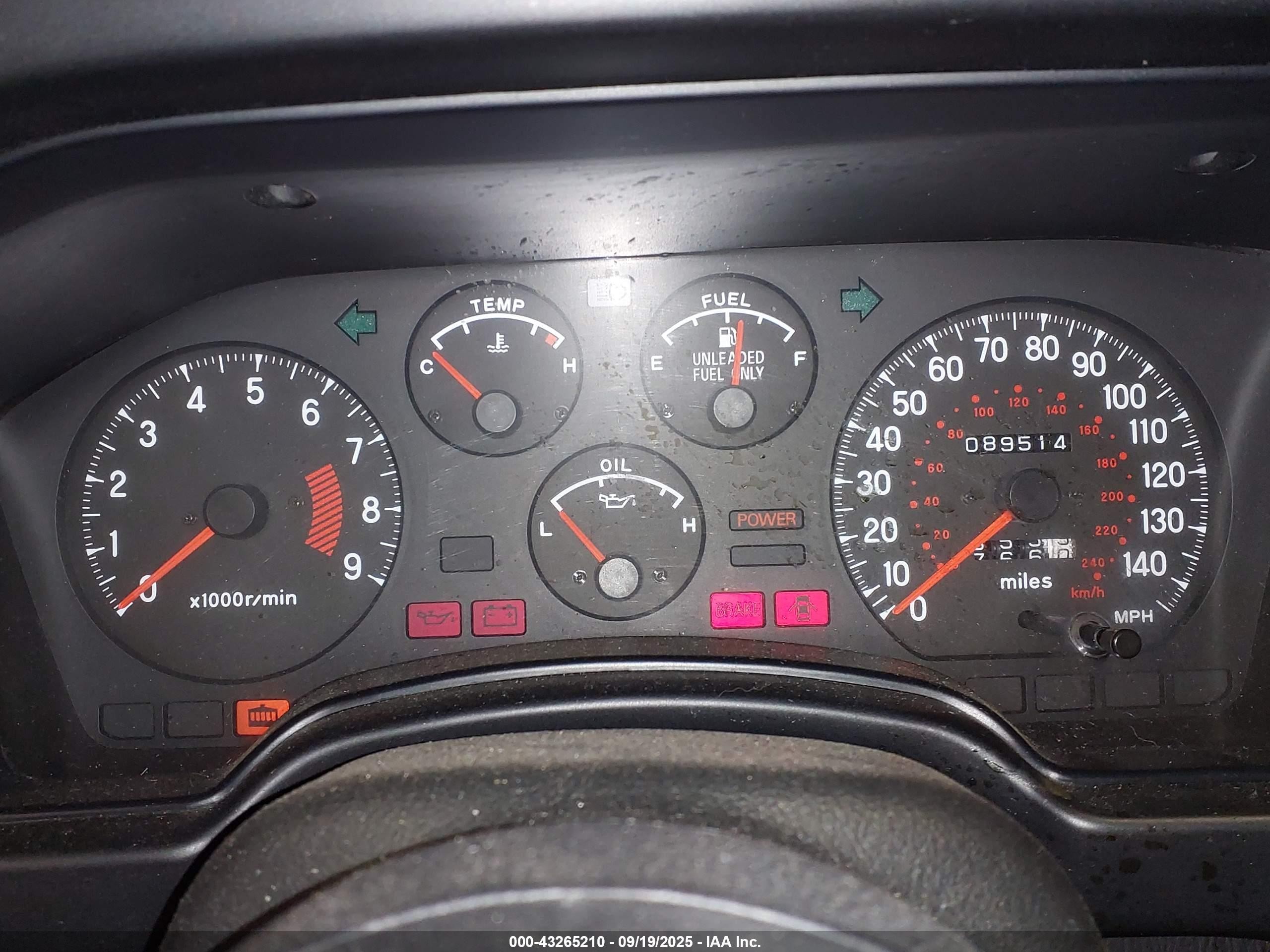 1993 Mitsubishi Eclipse Gs Pink vin: 4A3CF44E7PE033399
