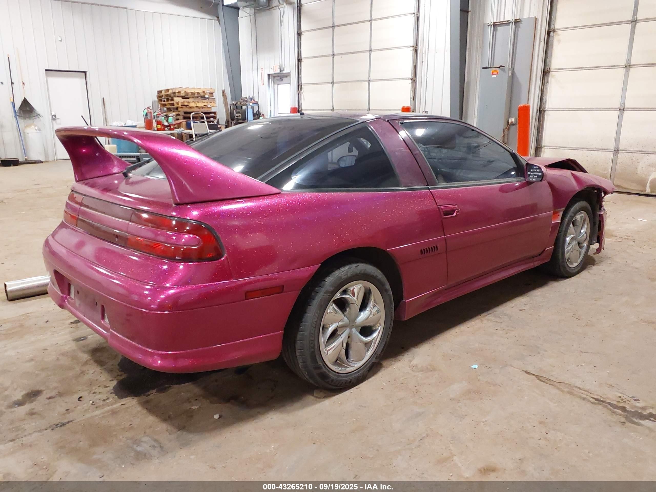 1993 Mitsubishi Eclipse Gs Pink vin: 4A3CF44E7PE033399