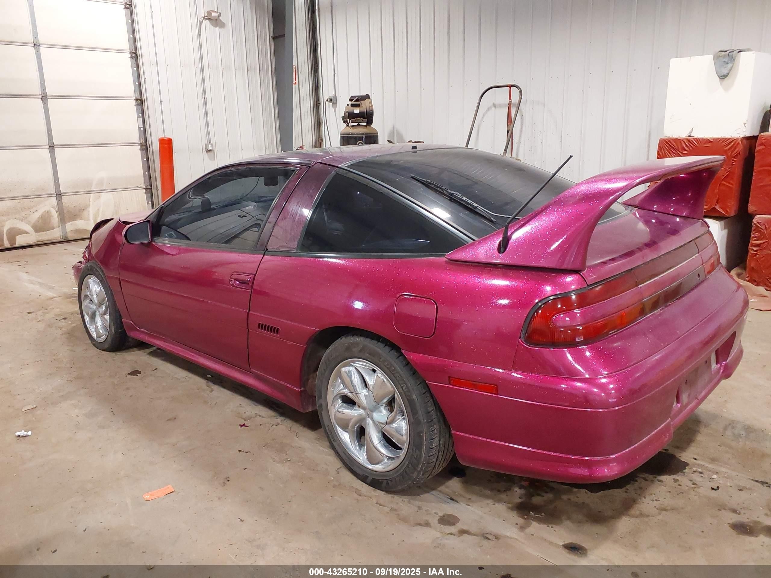 1993 Mitsubishi Eclipse Gs Pink vin: 4A3CF44E7PE033399