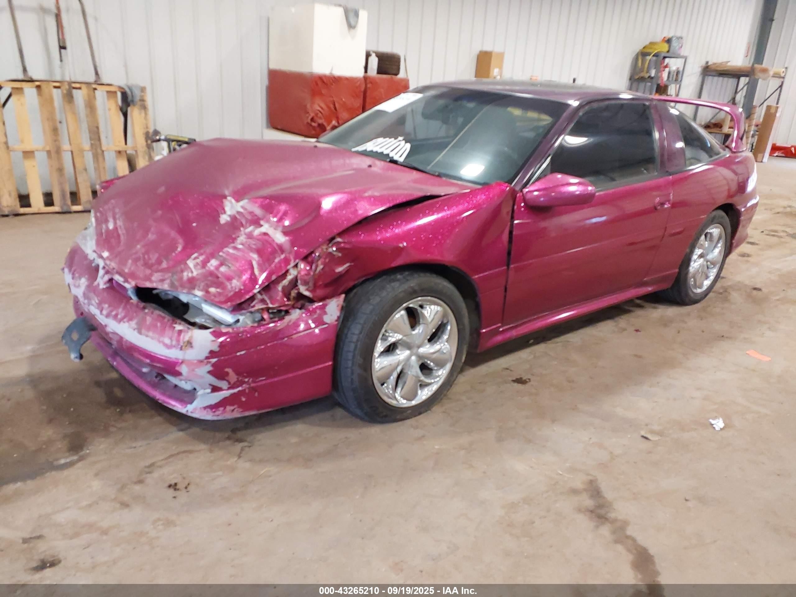 1993 Mitsubishi Eclipse Gs Pink vin: 4A3CF44E7PE033399