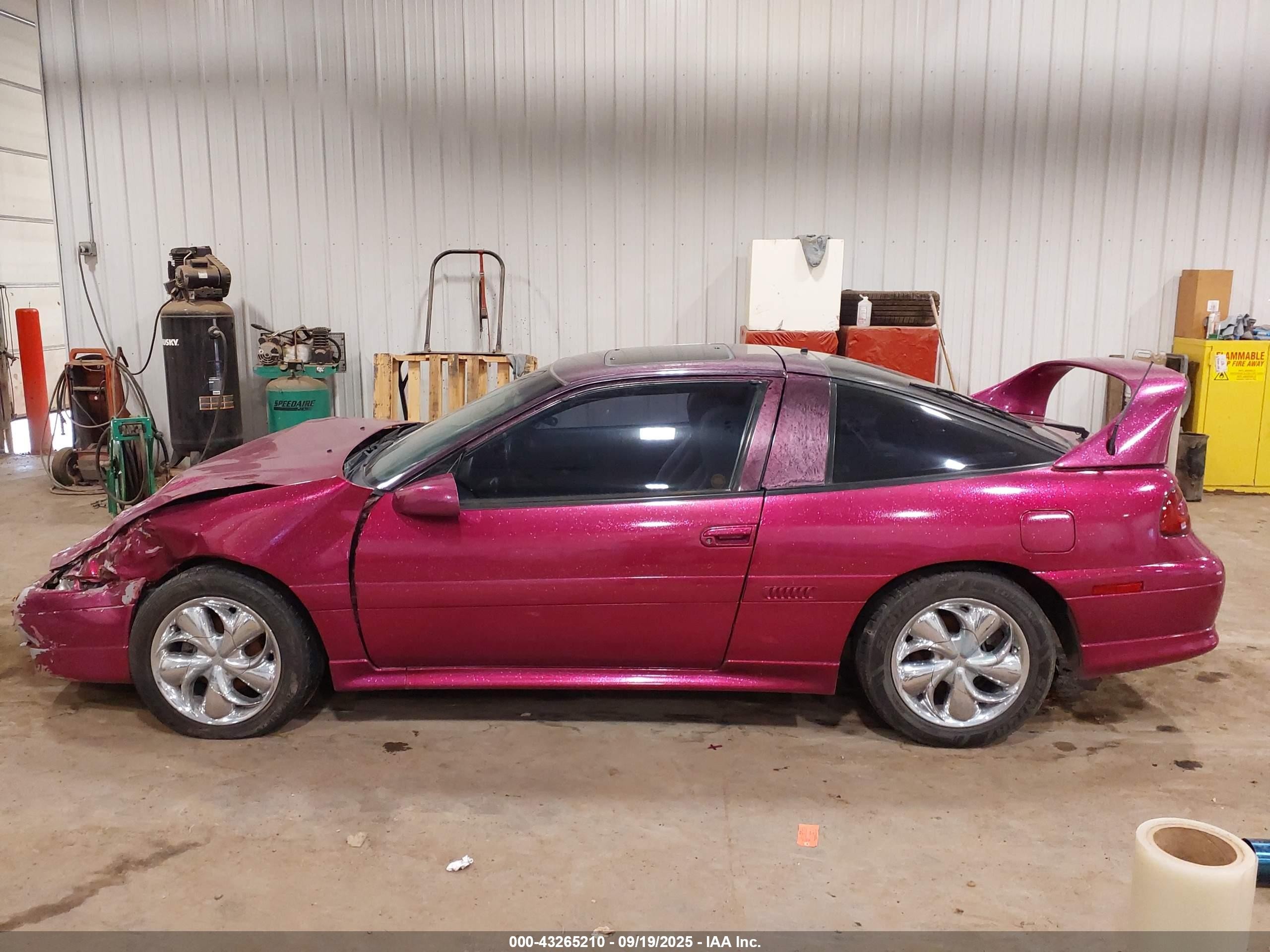 1993 Mitsubishi Eclipse Gs Pink vin: 4A3CF44E7PE033399