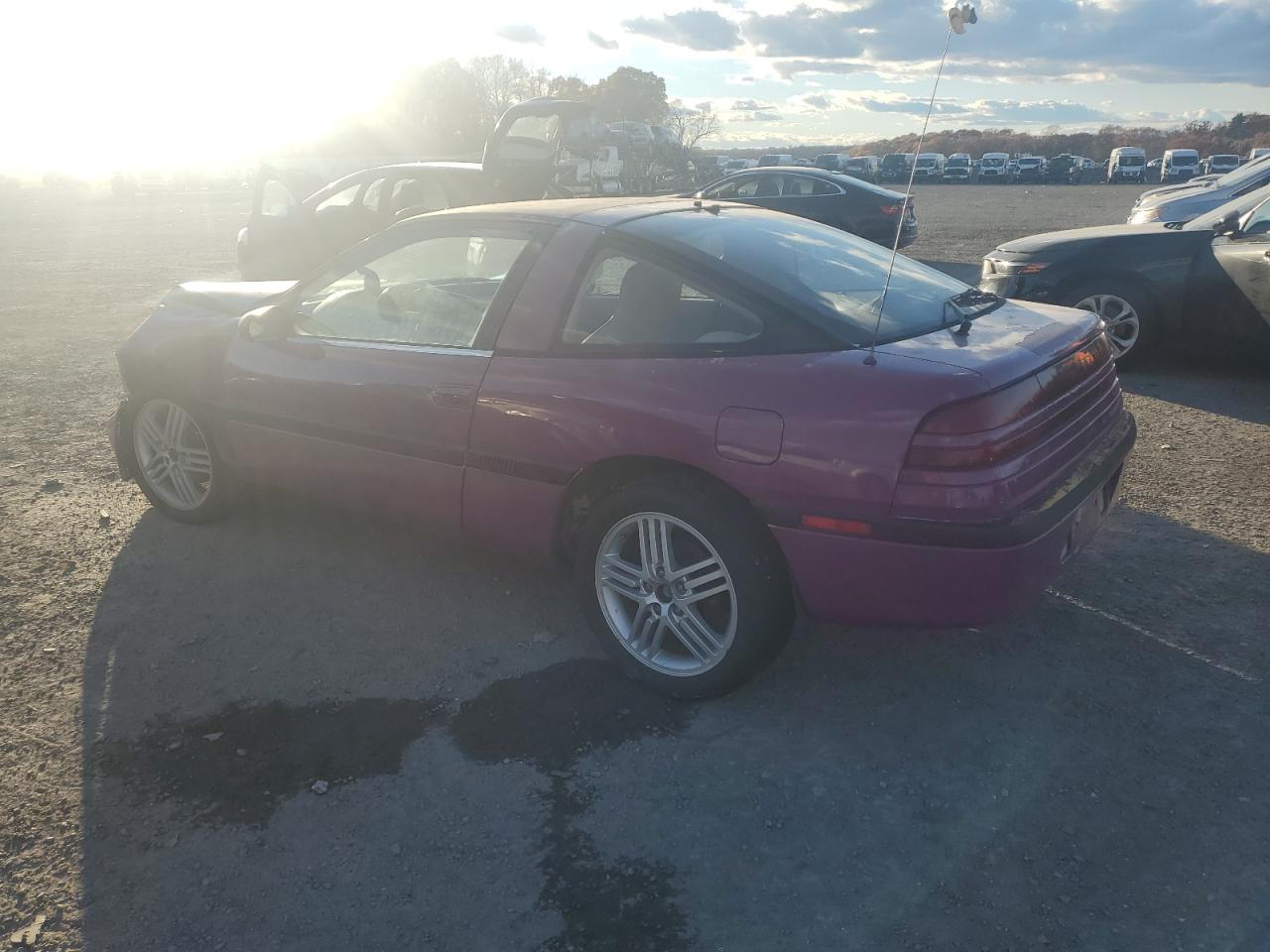 1990 Mitsubishi Eclipse Pink vin: 4A3CS34T0LE025403