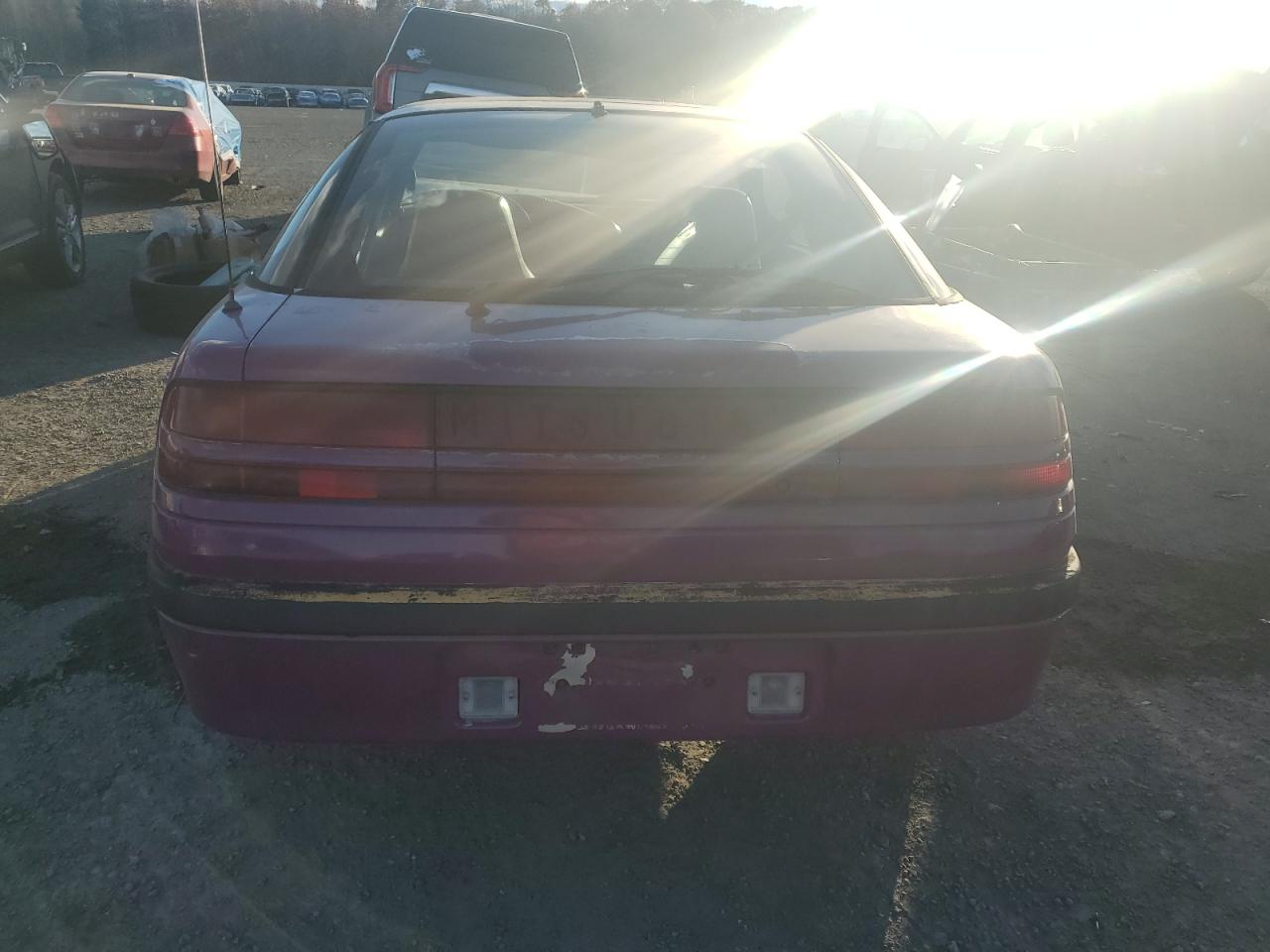 1990 Mitsubishi Eclipse Pink vin: 4A3CS34T0LE025403