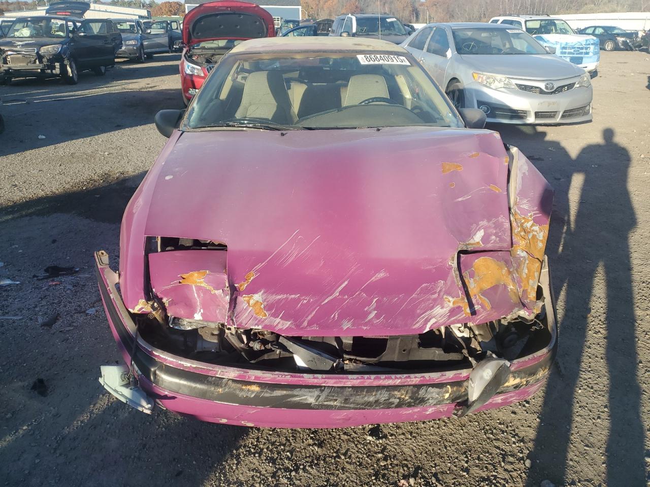 1990 Mitsubishi Eclipse Pink vin: 4A3CS34T0LE025403