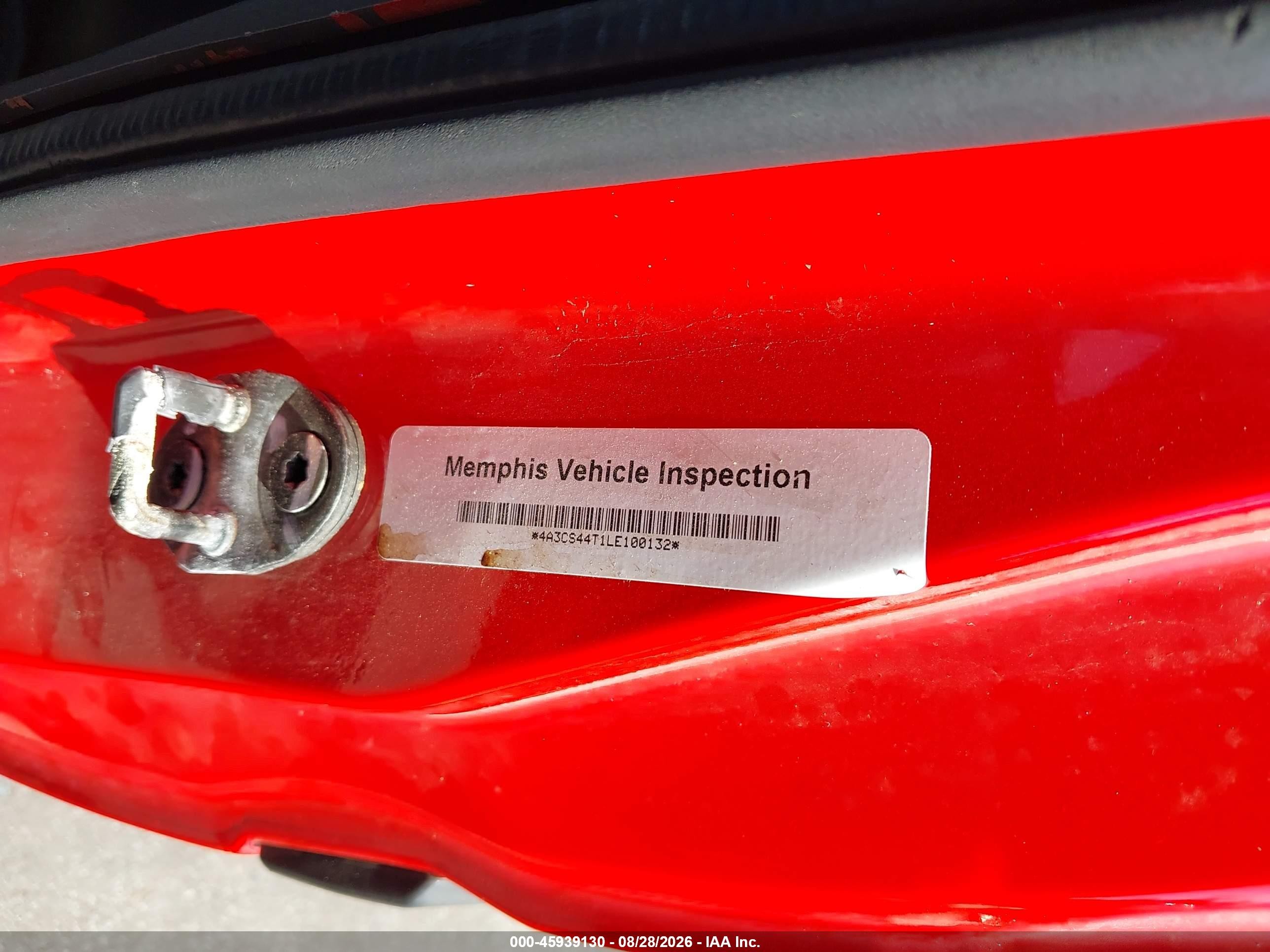 1990 Mitsubishi Eclipse Gs Red vin: 4A3CS44T1LE100132