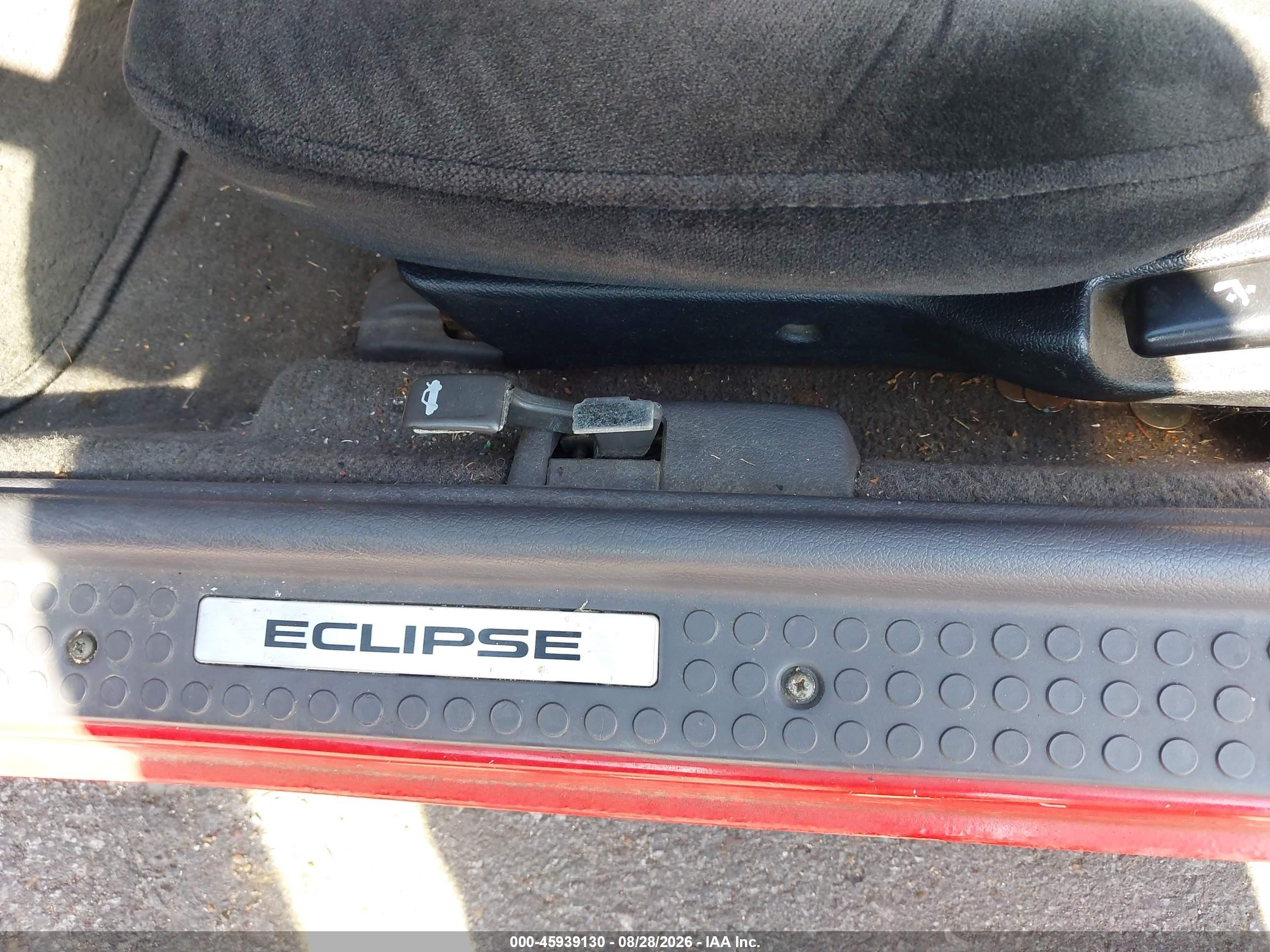 1990 Mitsubishi Eclipse Gs Red vin: 4A3CS44T1LE100132