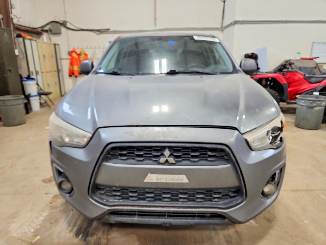 2013 Mitsubishi Rvr Gray vin: 4A4AH3AU2DE601296