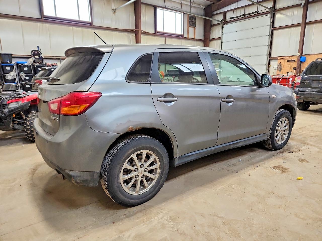 2013 Mitsubishi Rvr Gray vin: 4A4AH3AU2DE601296