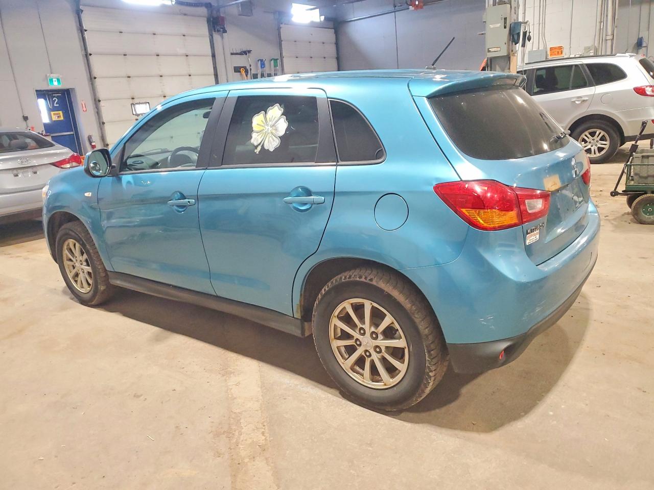 2013 Mitsubishi Rvr Se Blue vin: 4A4AH3AU6DE606940