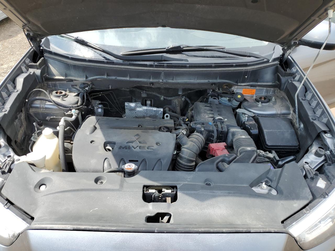2014 Mitsubishi Rvr Se Gray vin: 4A4AH3AU9EE601538
