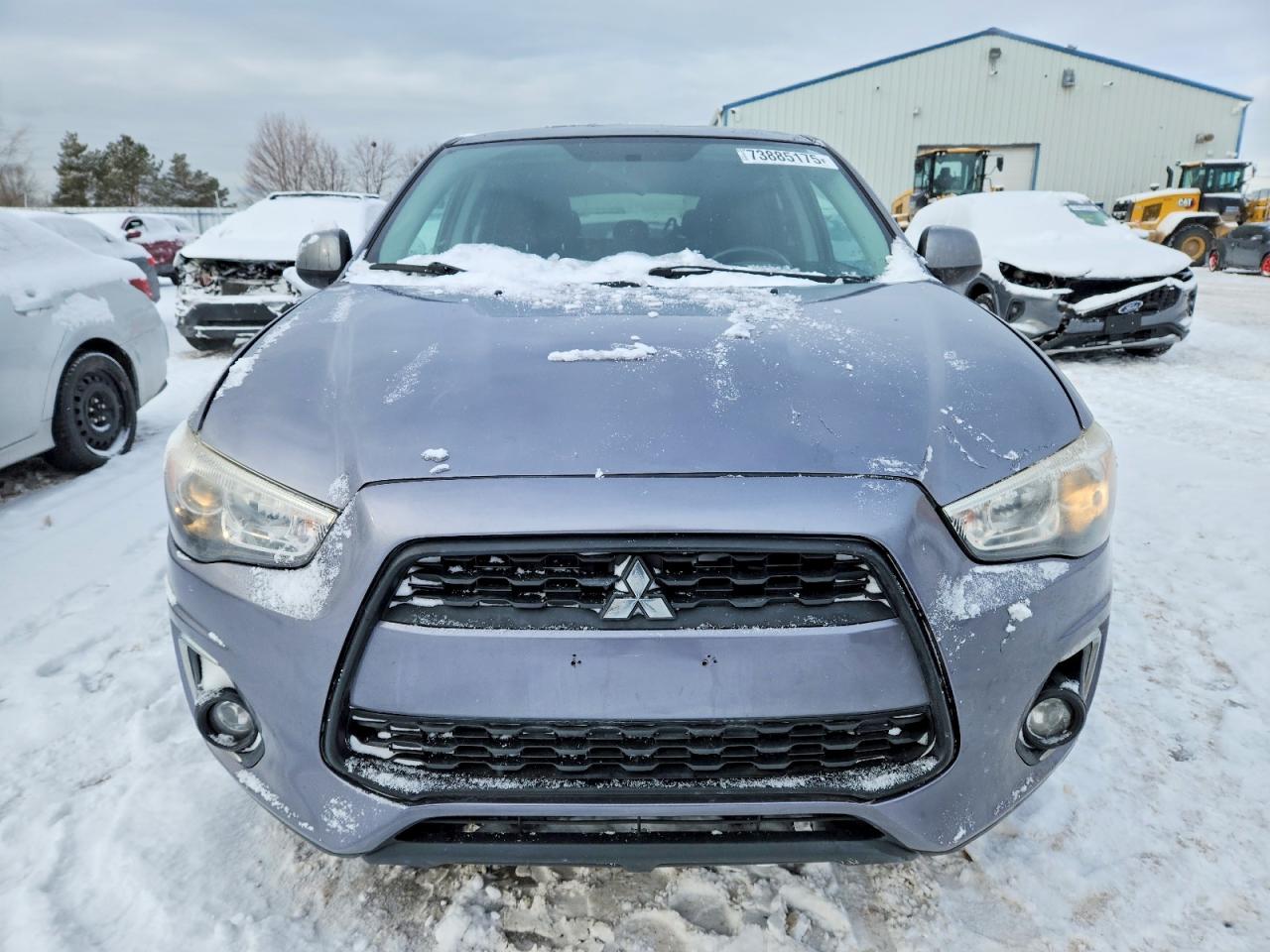 2014 Mitsubishi Rvr Se Gray vin: 4A4AJ3AU0EE601562