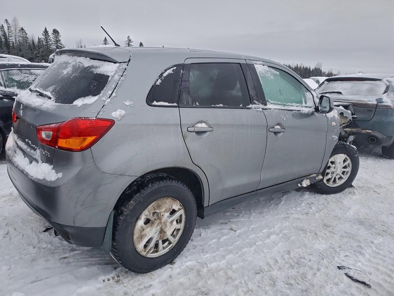 2013 Mitsubishi Rvr Se Gray vin: 4A4AJ3AU7DE606711