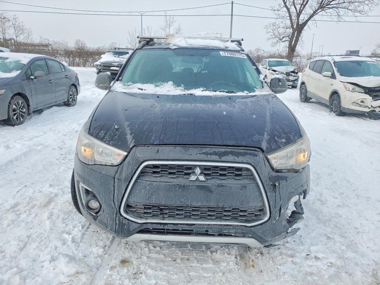 2014 Mitsubishi Rvr Gt Black vin: 4A4AJ4AU0EE606072