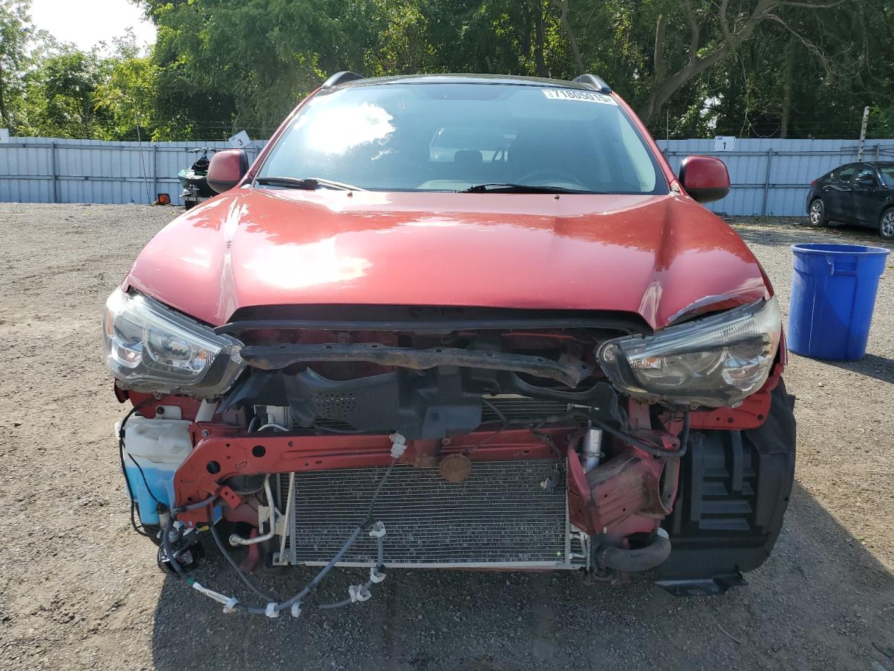 2014 Mitsubishi Rvr Gt Red vin: 4A4AJ4AU2EE605683