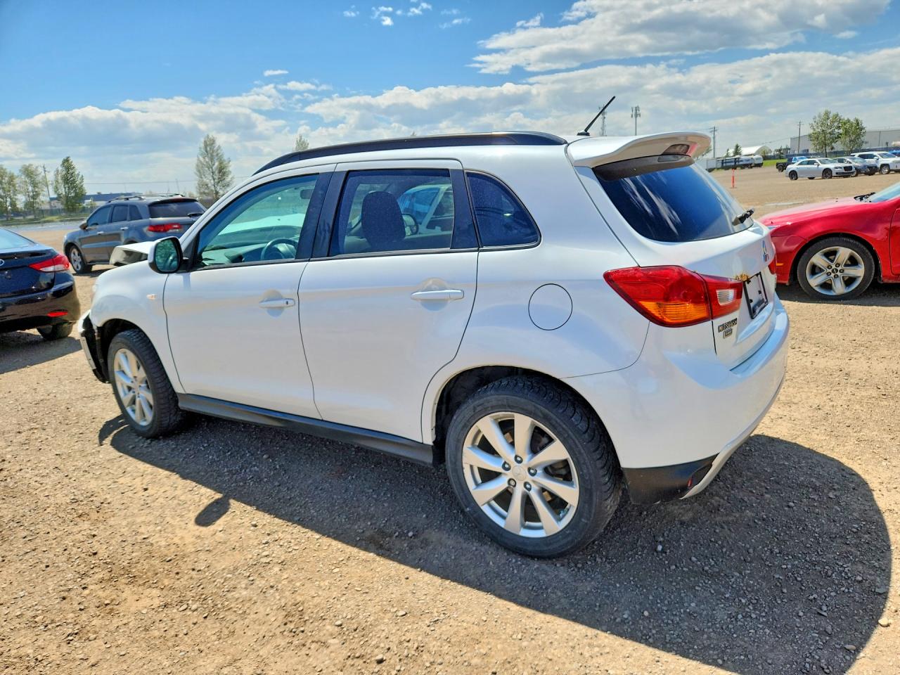 2015 Mitsubishi Rvr Gt White vin: 4A4AJ4AU3FE602132